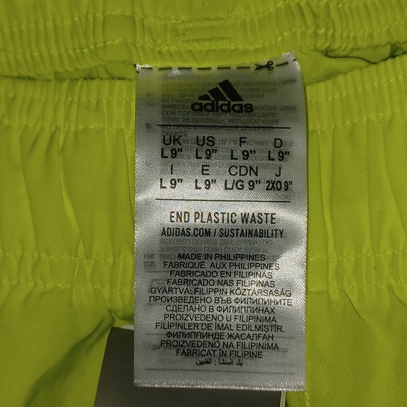 Adiddas Neon Train Shrt L9 - Picture 5 of 8